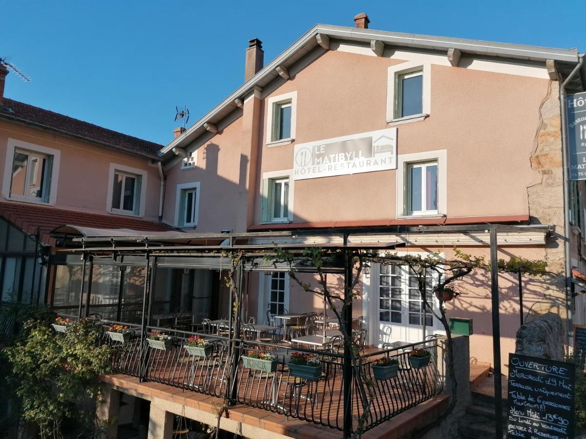 Hotel-Restaurant Le Matibyll Guilherand-Granges Екстер'єр фото